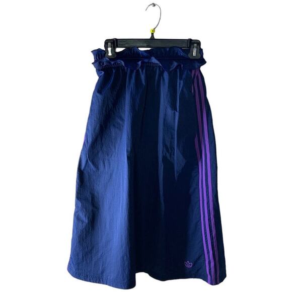 Adidas Ruffle Skirt Women's Size XS Original Collegiate Navy Purple Activewear - Picture 7 of 13